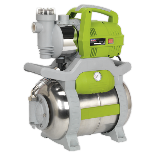 [WPB062S] Sealey Surface Mounting Booster Pump Stainless Steel 55L/min 230V