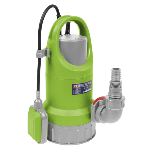 [WPCD215] Sealey Submersible Clean & Dirty Water Pump Automatic 217L/min 230V