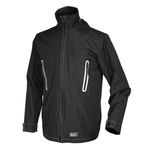 [WPHJ01] Sealey 5V Heated Rain Jacket - Small