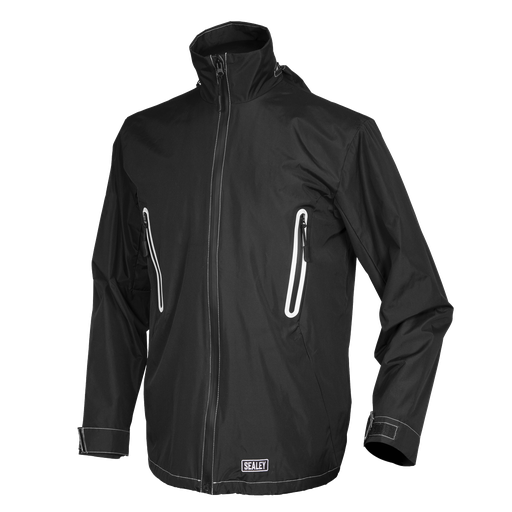 [WPHJ04] Sealey 5V Heated Rain Jacket 50" Chest - X-Large