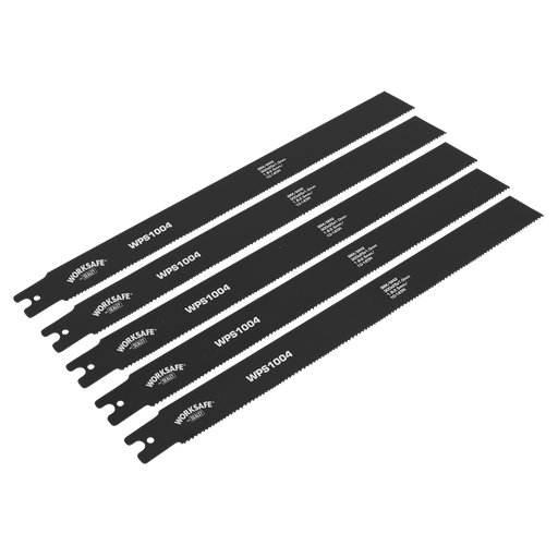 [WPS1004] Sealey Worksafe® Pipe Saw Blade 300 x 25 x 1mm 10-14tpi - Pack of 5