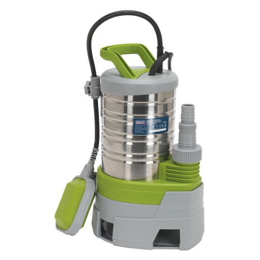 [WPS225P] Sealey Submersible Stainless Water Pump Automatic Dirty Water 22