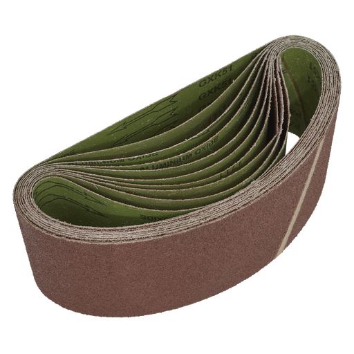 [WSB6140] Sealey Worksafe® 100 x 610mm Sanding Belt 40Grit - Pack of 10