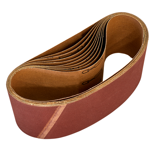 [WSB62120] Worksafe® 100 x 620mm Sanding Belt 120Grit - Pack of 10