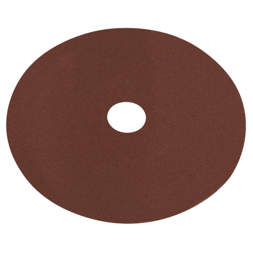 [WSD4120] Sealey Worksafe® 100mm Fibre Backed Sanding Disc 120Grit - Pack of 25