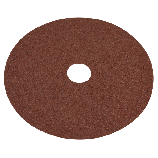 [WSD440] Sealey Worksafe® 100mm Fibre Backed Sanding Disc 40Grit - Pack o