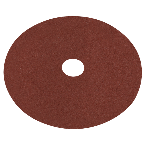 [WSD460] Sealey Worksafe® 100mm Fibre Backed Sanding Disc 60Grit - Pack o