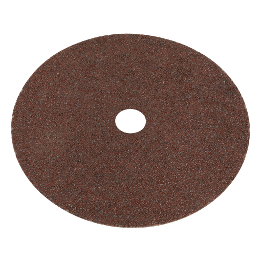 [WSD724] Worksafe® 175mm Fibre Backed Sanding Disc 24Grit - Pack of 25