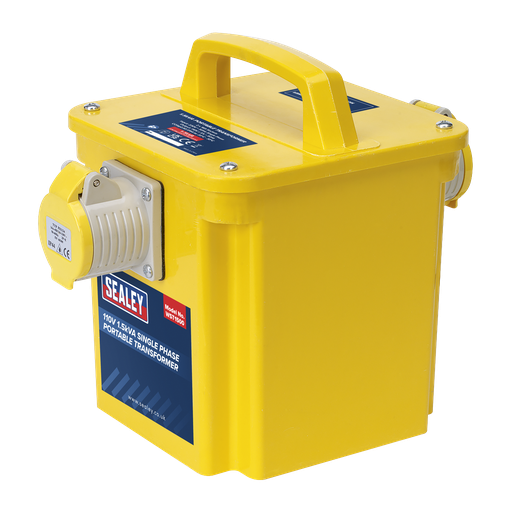 [WST1500] Sealey Portable Transformer 1.5kVA