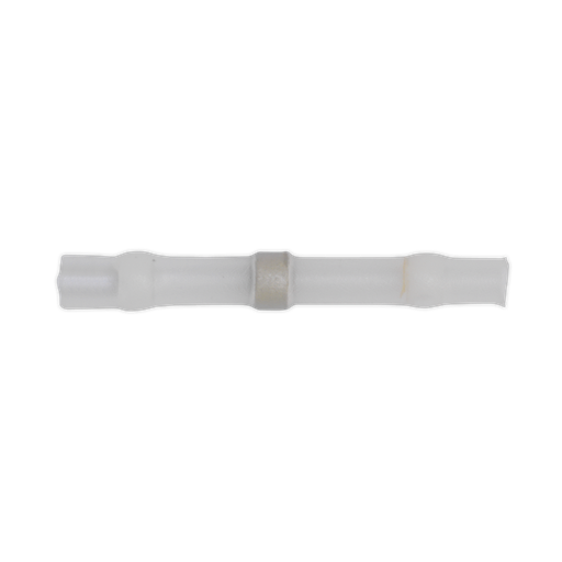 [WTSSB25] Sealey Heat Shrink Butt Connector Solder Terminal 24-22 AWG, Whi