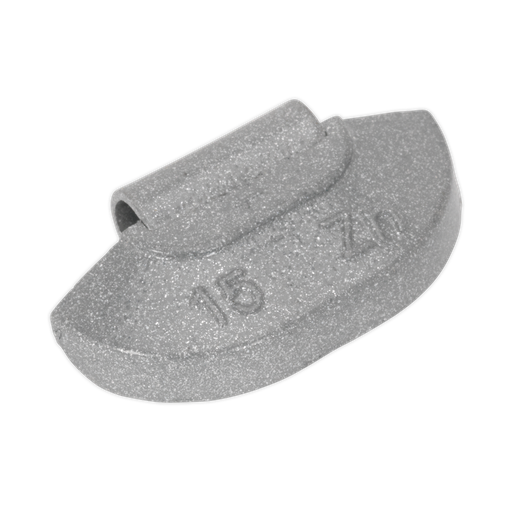 [WWSH15] Sealey Zinc Plated Hammer-On Wheel Weight for Steel Wheels 15g - Pack of 100