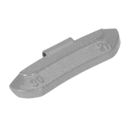 [WWSH30] Sealey Zinc Plated Hammer-On Wheel Weight for Steel Wheels 30g - Pack of 100