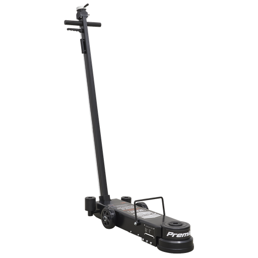 [YAJ10-40LELR] Sealey Premier Long Reach/Low Profile Air Operated Telescopic Jack 10-40 Tonne