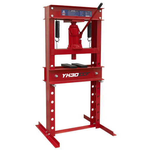 [YK30ECF] Sealey Hydraulic Floor Type Press 30 Tonne