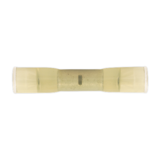 [YTCS10] Sealey Cold Seal Butt Connector 5.9mm, Yellow - Pack of 10