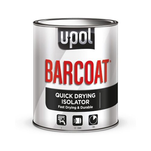 [BAR/1] Upol 1ltr Barcoat Grey Quick Drying Isolator (Each)