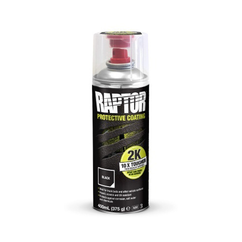 [RLB/AL] Upol RAPTOR 2K Aerosol Protective Coating 400 ml Aerosol Black 