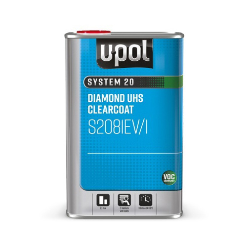 [S2081EV/5] Upol S2081EV Diamond UHS Clearcoat 5L Tin Clear 