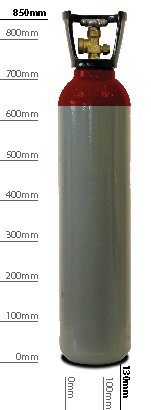 [ADAM0094] Adams Gas Propylene Gas Bottle, 10L,for Heating, Cutting, Brazin