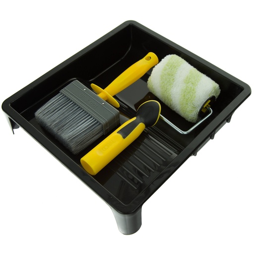 [10498] Coral Max Coat Exterior Paint Roller Kit Small with Long Pile Co