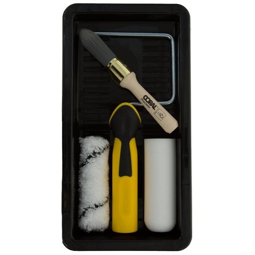 [10500] Coral Easy Coater 4" Roller & Brush Set 5PC