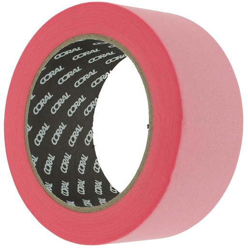[71603] Coral Precision Masking Tape for Sharp Lines and Professional Re