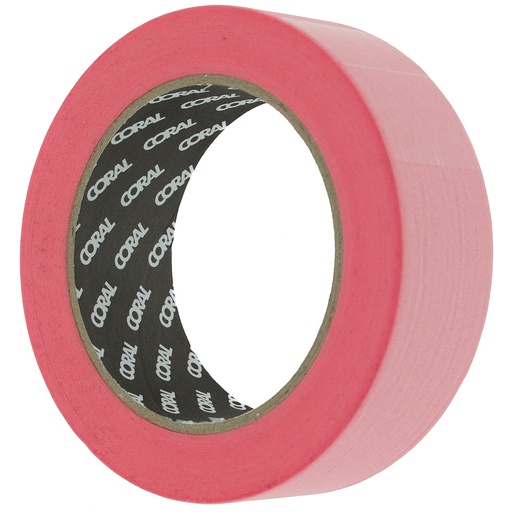 [71602] Coral Precision Masking Tape for Sharp Lines and Professional Re