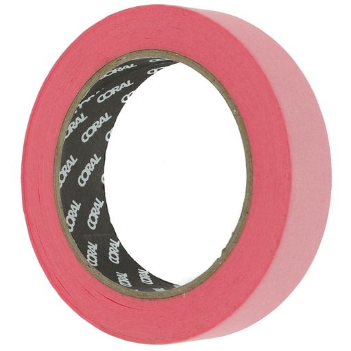 [71601] Coral Precision Masking Tape for Sharp Lines and Professional Re