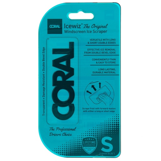 [69520] Coral Icewiz Original Ice Scraper and Snow Remover for Car Winds