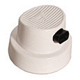 [F841-100] AEROSOL NOZZLE - FAN WHITE/BLACK MID OUTPUT (PACK OF 100)