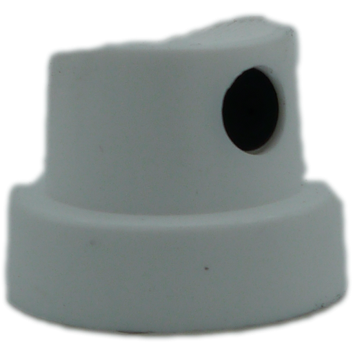 [F899-100] AEROSOL NOZZLE - ROUND WHITE BLACK NOZZLE FOR CROMADEX (PACK OF 