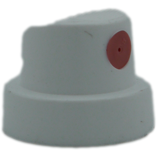 [F846-100] AEROSOL NOZZLE - ROUND WHITE/PINK (S&R) (PACK OF 100)