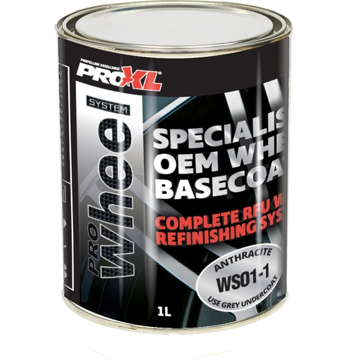 [WS22-1] PROWHEEL - WHEEL BASECOAT JAGUAR GAPHITE (1LT)