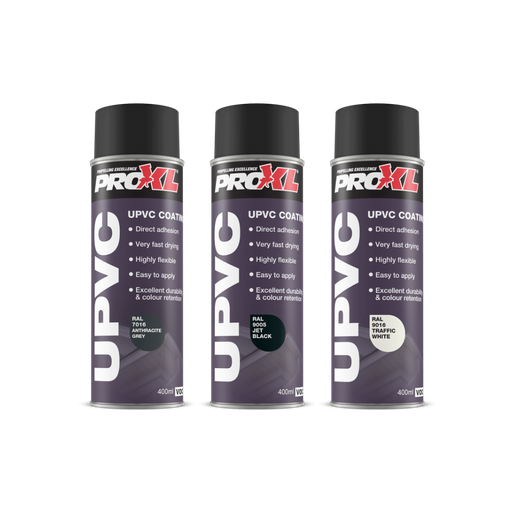 [UPVC9016] PROXL UPVC COATING – RAL 9016 TRAFFIC WHITE (400ML)