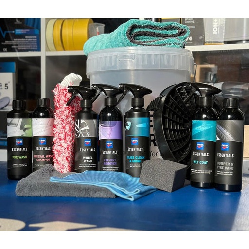 [KIT/CLEANCARHOME2] CarTec Essentials - Clean Your Car At Home Starter Kit 
