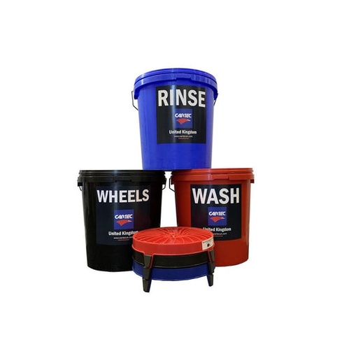 [KIT/3BUCKWASH] CarTec 3 Bucket Wash System 