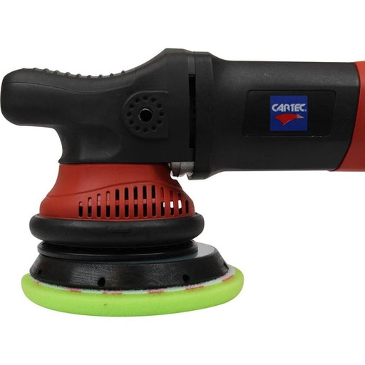 [RF2313/1] CarTec Green Refinish PRO Compounding Pad (Diamond Cut 3000) 135mm (Neon Green)