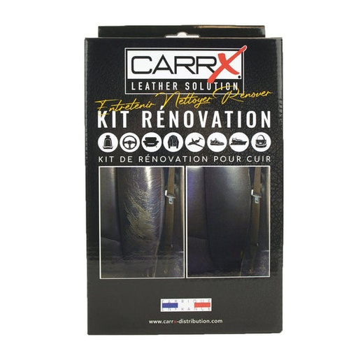[CX/SEATREPAIRKIT] CarTec Car-Rx Black Seat Repair Kit 