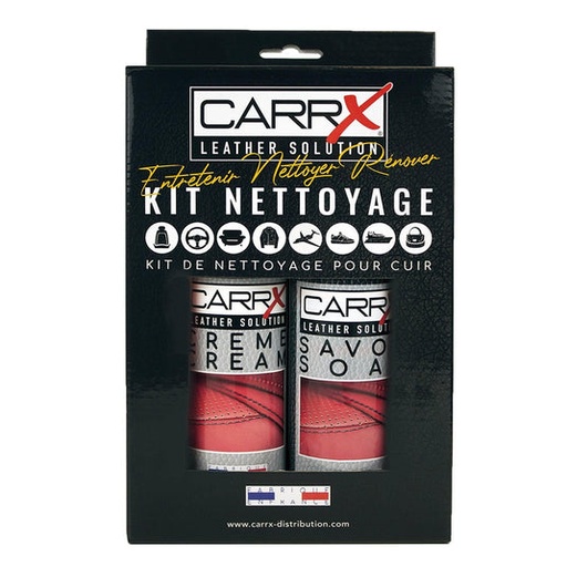 [CX/CLEANINGNOURISHKIT] CarTec Car-Rx Leather Care & Cleaning Kit 