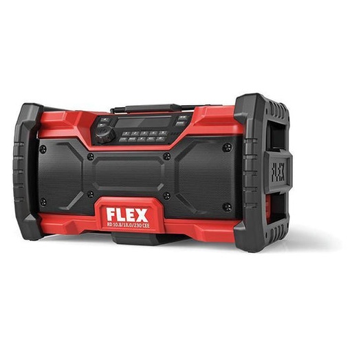 [FL484857] FLEX Digital 10.8/18.0 V Cordless DAB+ Radio & Bluetooth Speaker 