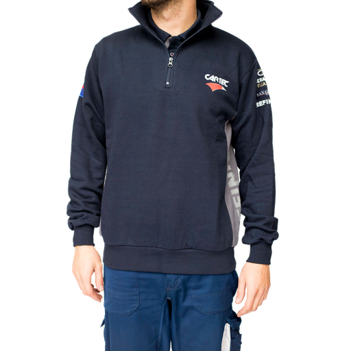 [M1005-02-XXL] CarTec Cartec Official Half Zip Sweatshirt XX-Large