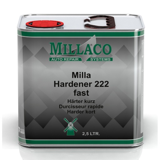 [853820000] Millaco Hardener 222 Fast (2.5LT)