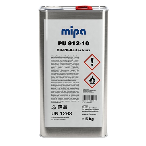 [18550000] Mipa PU 912-10 2K Hardener 5kg