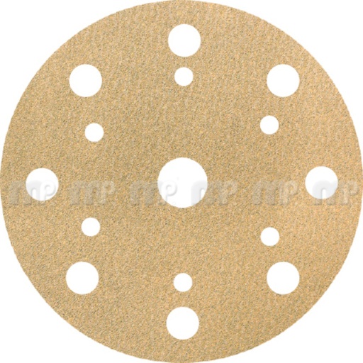 [569710080] MP GoldPlus Discs 150mm 15 hole velcro P80