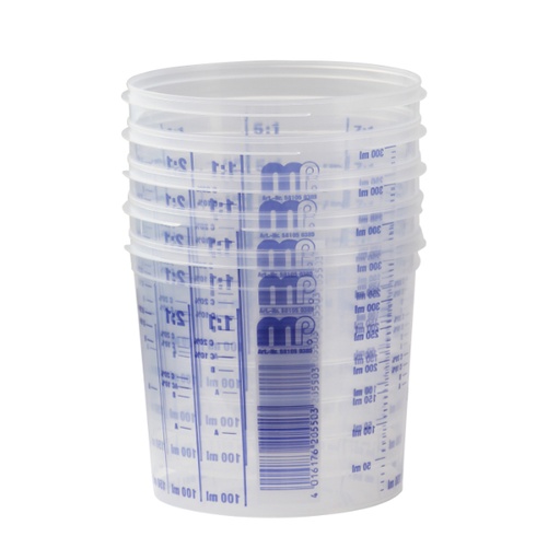 [581050385] MP Disposable Clear Mixing Cups 385 ml