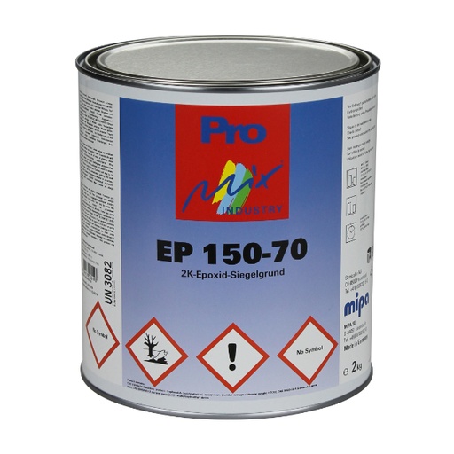 [683410000] Mipa EP 150-70 2K EP Seal Primer Transparent (12KG)