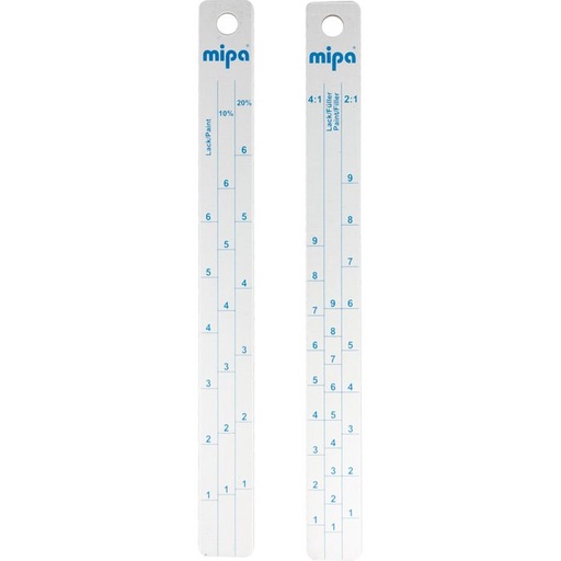 [253050001] Mipa Mixing Sticks Silver 3:1/6:1 (1ITEM)