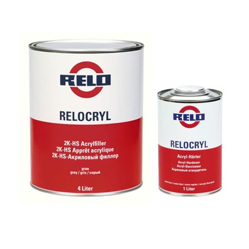 [KIT_RELO_2] 24 x Relo 4+1 Acrylfiller & 24 x Relo Extra Fast Hardener