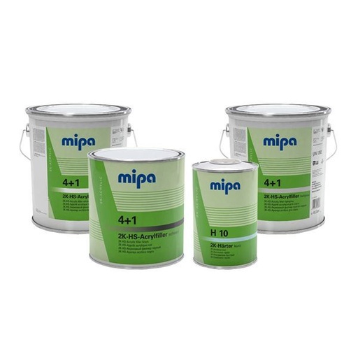 [KIT_4+1_20] Mipa Kit 40 x 4+1 Grey (4Ltr), 20 x 4+1 White (4Ltr) , 20 x 4+1 Black (3Ltr) + H10 Hardener (1Ltr)