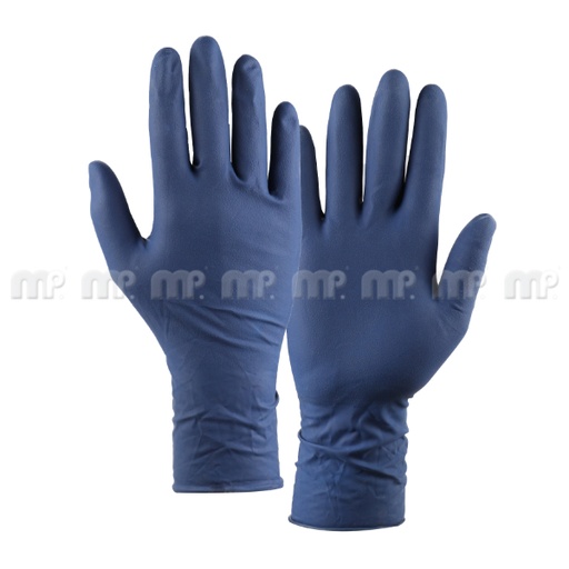 [5540150003] MP Latex Gloves Blue Size M (Pack of 50)